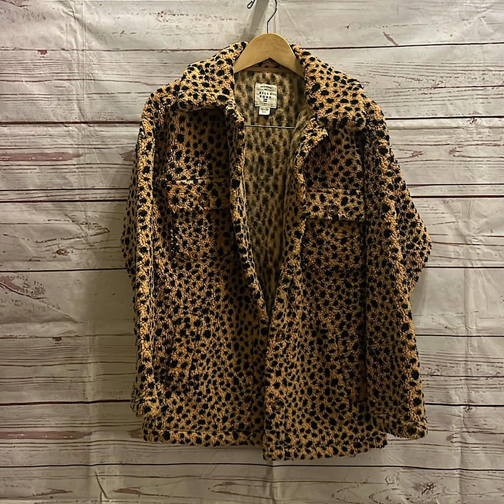 Billabong Cozy Leopard Print “Shacket”